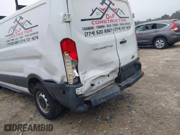 2017 Ford Transit with VIN 1FTBW2YM2HKB52162, listed as a IAAI auction lot 41908163 with 152,751 mi miles and . Bid and sale history available at DreamBid. Image 6.