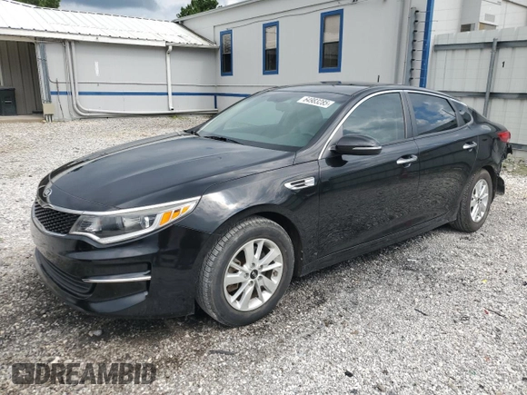 2016 Kia Optima LX with VIN 5XXGT4L35GG111655, listed as a Copart auction lot 64983285 with 79,981 mi miles and Clean title. Bid and sale history available at DreamBid. Image 1.