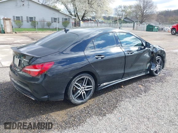 2019 Mercedes-Benz CLA 250 with VIN WDDSJ4GB0KN723119, listed as a IAAI auction lot 42036988 with 66,292 mi miles and . Bid and sale history available at DreamBid. Image 4.