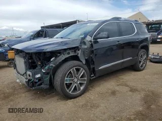 2018 GMC Acadia Denali with VIN 1GKKNXLSXJZ198250, listed as a Copart auction lot 59958345 with 59,811 mi miles and Salvage title. Bid and sale history available at DreamBid. Image 1.