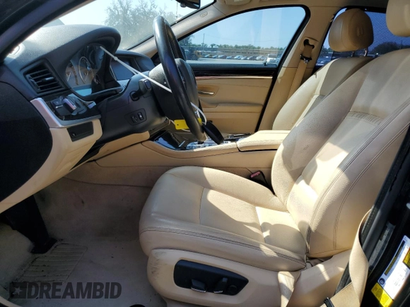 2015 BMW 5 Series 535i with VIN WBA5B1C58FG126603, listed as a Copart auction lot 53209165 with 156,676 mi miles and Clean Title. Bid and sale history available at carsss.com. Image 7.