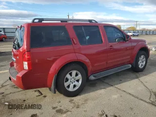 2009 Nissan Pathfinder S with VIN 5N1AR18B29C610236, listed as a Copart auction lot 80888394 with 145,495 mi miles and Salvage Title. Bid and sale history available at carsss.com. Image 3.
