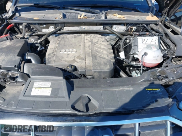 2021 Audi Q5 Premium Plus with VIN WA1BAAFY7M2065912, listed as a IAAI auction lot 41752656 with 30,472 mi miles and . Bid and sale history available at DreamBid. Image 10.