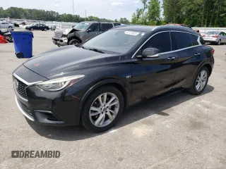 2019 Infiniti QX30 Luxe z VIN SJKCH5CP3KA007112, wystawiony jako Copart lot #56125065 z przebiegiem 122 788 mil mil oraz Szkody całkowita. Historia ofert i sprzedaży dostępna na DreamBid. Obrazek 1.