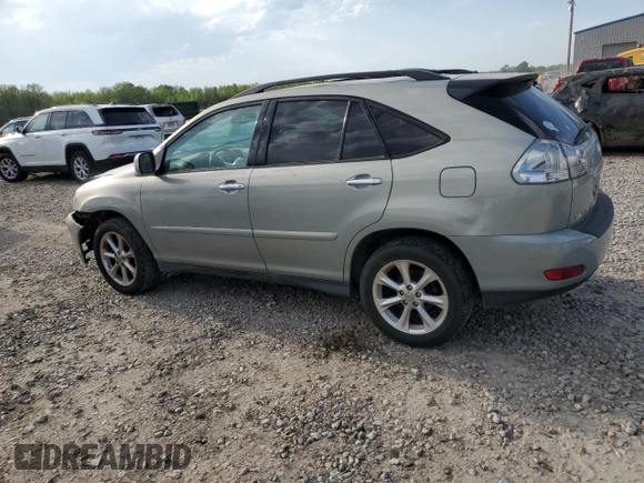 2008 Lexus RX 350 with VIN 2T2GK31U68C028510, listed as a Copart auction lot 52718195 with 215,217 mi miles and Salvage Title. Bid and sale history available at DreamBid. Image 3.