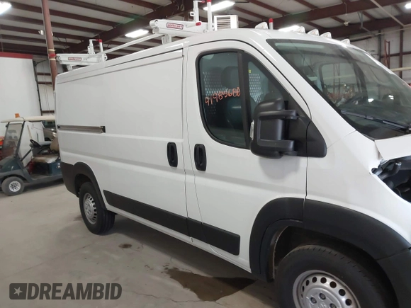 2024 Ram ProMaster Cargo Tradesman with VIN 3C6LRVVG8RE129248, listed as a IAAI auction lot 41985688 with 15,770 mi miles. Bid and sale history available at carsss.com. Image 14.
