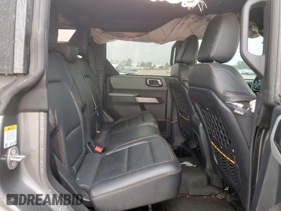2022 Ford Bronco with VIN 1FMEE5DP7NLB74287, listed as a Copart auction lot 58905275 with 17,326 mi miles and Salvage title. Bid and sale history available at DreamBid. Image 11.