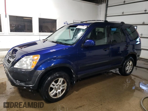 2002 Honda CR-V EX with VIN JHLRD78832C010623, listed as a Copart auction lot 85372244 with 269,171 mi miles and Clean Title. Bid and sale history available at carsss.com. Image 1.