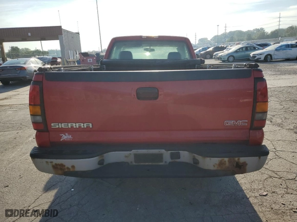 2005 GMC Sierra 1500 Work Truck with VIN 1GTEC14XX5Z108753, listed as a Copart auction lot 71216184 with 179,072 mi miles and Clean Title. Bid and sale history available at carsss.com. Image 6.