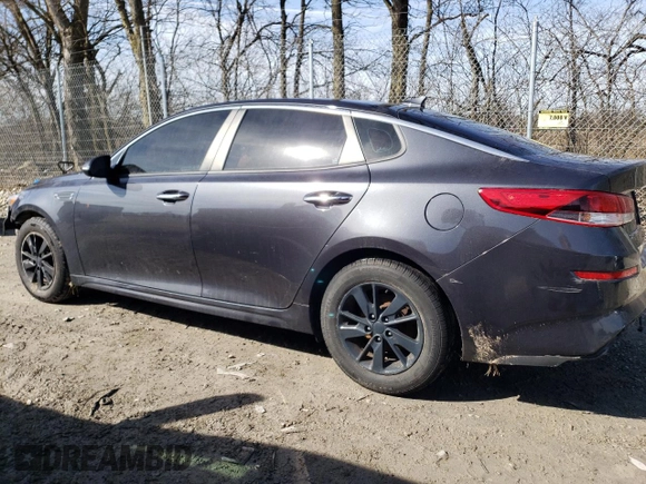 2019 Kia Optima LX with VIN 5XXGT4L31KG279088, listed as a Copart auction lot 50172065 with 100,353 mi miles and Salvage Title. Bid and sale history available at carsss.com. Image 2.