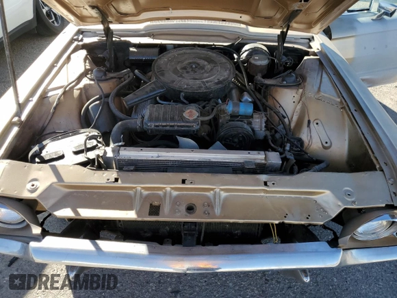 1965 Ford Thunderbird with VIN 5Y83Z146154, listed as a Copart auction lot 80731964 with 80,916 mi miles and Clean Title. Bid and sale history available at DreamBid. Image 11.