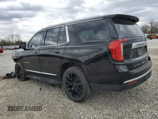 2022 GMC Yukon SLT with VIN 1GKS2BKD4NR247222, listed as a Copart auction lot 50416345 with 0 mi miles and Salvage Title. Bid and sale history available at carsss.com. Image 2.