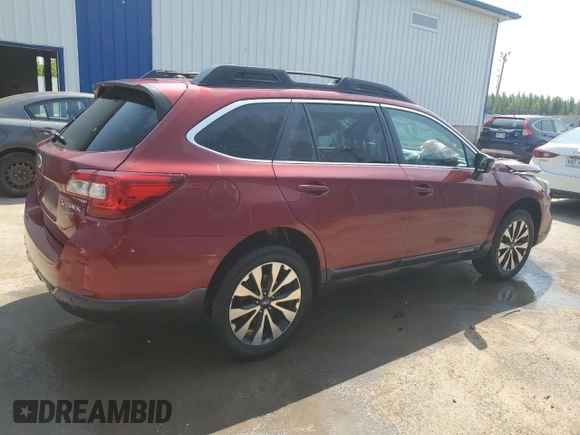 2017 Subaru Outback Limited with VIN 4S4BSFNC2H3248765, listed as a Copart auction lot 59265145 with 136,966 mi miles and Salvage title. Bid and sale history available at DreamBid. Image 3.