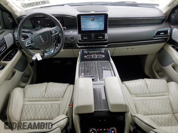 2020 Lincoln Navigator Black Label with VIN 5LMJJ2TT7LEL19771, listed as a Copart auction lot 46167285 with 99,753 mi miles and Salvage title. Bid and sale history available at DreamBid. Image 8.