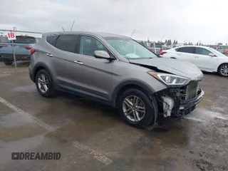2018 Hyundai Santa Fe Sport 2.4L with VIN 5NMZT3LB2JH087480, listed as a IAAI auction lot 41725302 with 111,510 mi miles. Bid and sale history available at carsss.com. Image 1.