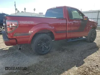 2014 Ford F-150 XL with VIN 1FTMF1CTXEFB06729, listed as a Copart auction lot 87945925 with 17,909 mi miles and Salvage title. Bid and sale history available at DreamBid. Image 3.