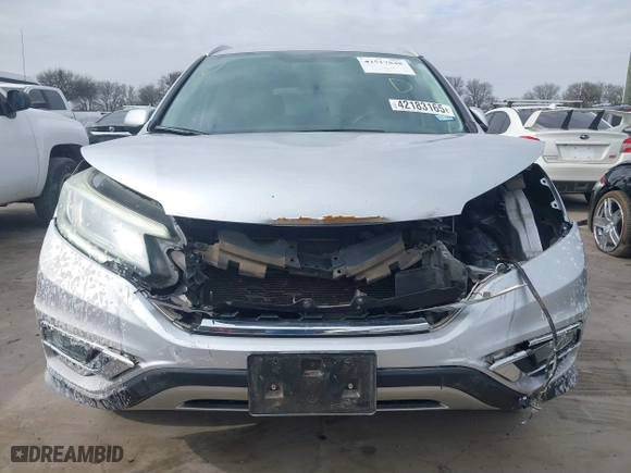 2016 Honda CR-V EX-L with VIN 2HKRM4H79GH629256, listed as a IAAI auction lot 41517848 with 161,220 mi miles. Bid and sale history available at carsss.com. Image 6.