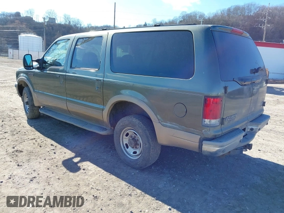 2001 Ford Excursion Limited with VIN 1FMNU43S21EA39638, listed as a IAAI auction lot 41817300 with 191,354 mi miles and . Bid and sale history available at DreamBid. Image 3.
