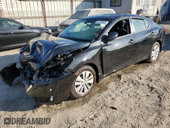 2024 Nissan Sentra S with VIN 3N1AB8BV2RY317533, listed as a Copart auction lot 41345885 with 2,399 mi miles and Salvage Title. Bid and sale history available at DreamBid. Image 1.