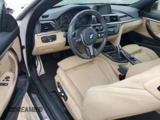 2017 BMW 4 Series 430i with VIN WBA4R7C50HK876667, listed as a Copart auction lot 74543364 with Not Provided miles and Salvage Title. Bid and sale history available at DreamBid. Image 8.