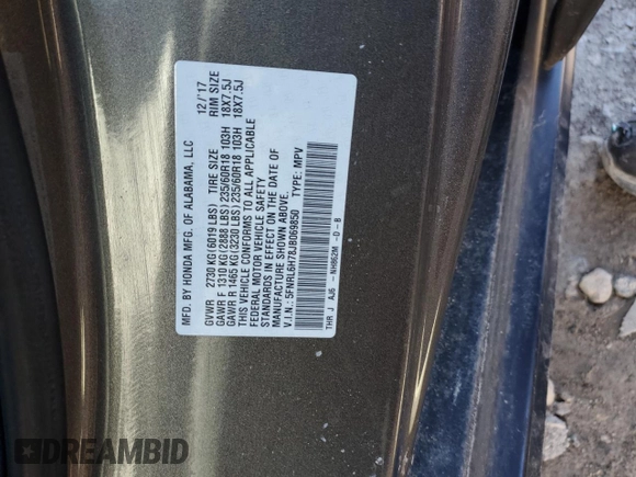 2018 Honda Odyssey EX-L with VIN 5FNRL6H78JB069850, listed as a Copart auction lot 49771875 with 103,914 mi miles and Salvage Title. Bid and sale history available at DreamBid. Image 13.
