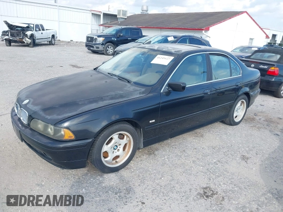 2002 BMW 5 Series 530iA with VIN WBADT63442CH91578, listed as a IAAI auction lot 41249127 with Not Provided miles. Bid and sale history available at carsss.com. Image 2.