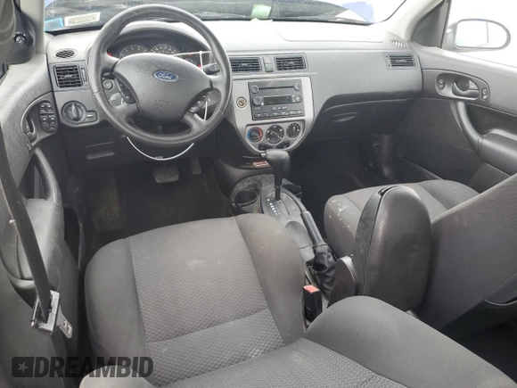 2005 Ford Focus S with VIN 3FAFP37N85R101955, listed as a Copart auction lot 53199895 with 135,984 mi miles and Salvage Title. Bid and sale history available at carsss.com. Image 8.