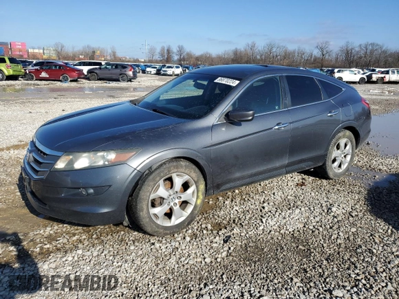 2010 Honda Crosstour EX-L with VIN 5J6TF2H51AL005564, listed as a Copart auction lot 86870224 with 193,570 mi miles and Salvage Title. Bid and sale history available at carsss.com. Image 1.