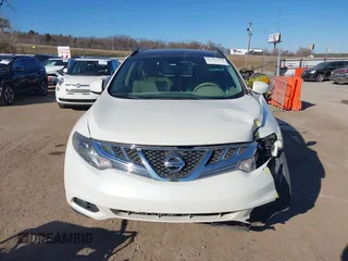 2014 Nissan Murano S with VIN JN8AZ1MW8EW529218, listed as a IAAI auction lot 41397594 with 83,421 mi miles and . Bid and sale history available at DreamBid. Image 12.