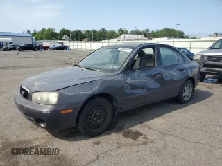 2002 Hyundai Elantra GLS z VIN KMHDN45D22U384067, wystawiony jako Copart lot #59384065 z przebiegiem 131 236 mil mil oraz Szkoda całkowita • Salvage title. Historia ofert i sprzedaży dostępna na DreamBid. Obrazek 1.