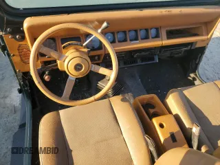 1995 Jeep Wrangler Sahara with VIN 1J4FY49S6SP272569, listed as a Copart auction lot 77839534 with 162,080 mi miles and Salvage Title. Bid and sale history available at carsss.com. Image 8.