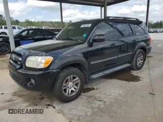 2005 Toyota Sequoia Limited with VIN 5TDBT48A45S251838, listed as a Copart auction lot 51687035 with 185,715 mi miles and Salvage Title. Bid and sale history available at DreamBid. Image 1.