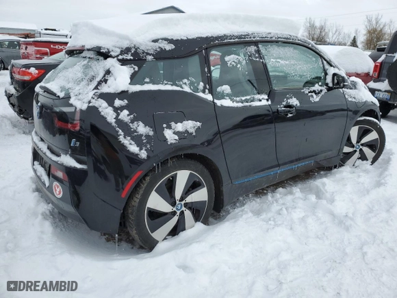 2017 BMW i3 with VIN WBY1Z8C32HV890917, listed as a Copart auction lot 38858423 with 0 mi miles. Bid and sale history available at carsss.com. Image 3.