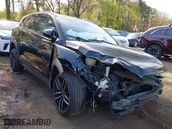 2016 Hyundai Tucson SE z VIN KM8J3CA43GU038447, wystawiony jako IAAI lot #42119085 z przebiegiem 118 280 mil mil oraz . Historia ofert i sprzedaży dostępna na DreamBid. Obrazek 1.