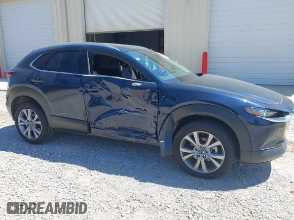 2024 Mazda CX-30 2.5 S Premium Package with VIN 3MVDMBDM7RM654243, listed as a IAAI auction lot 42044783 with 27,936 mi miles. Bid and sale history available at carsss.com. Image 6.