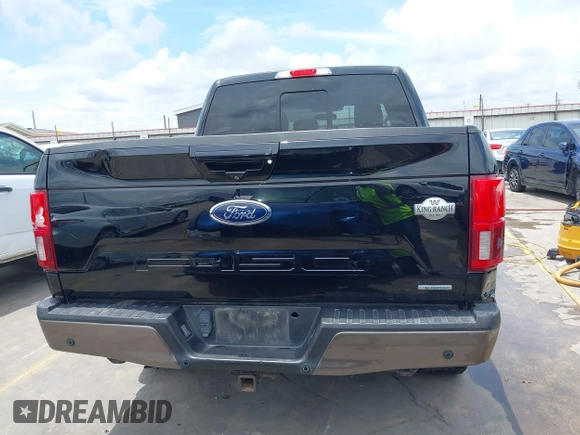 2018 Ford F-150 XL with VIN 1FTEW1EG8JFA43905, listed as a IAAI auction lot 42364574 with 139,009 mi miles and . Bid and sale history available at DreamBid. Image 16.