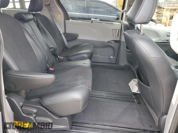 2014 Toyota Sienna SE with VIN 5TDXK3DC8ES512706, listed as a Copart auction lot 43325815 with 190,498 mi miles and Salvage Title. Bid and sale history available at DreamBid. Image 11.