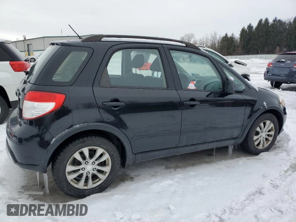 2013 Suzuki SX4 with VIN JS2YB5A44D6100218, listed as a Copart auction lot 43558615 with 165,025 mi miles and Salvage Title. Bid and sale history available at DreamBid. Image 3.