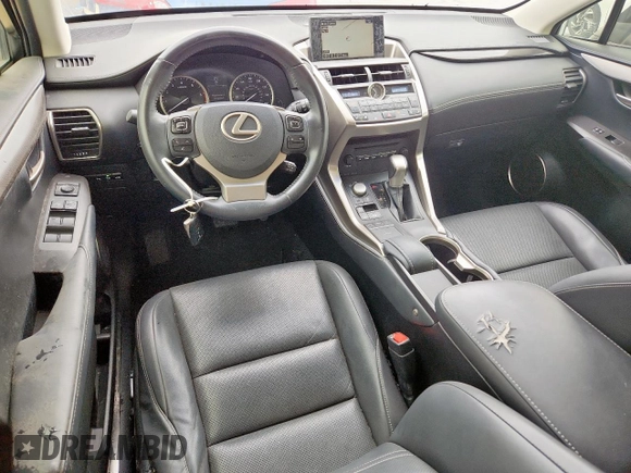 2015 Lexus NX 200t with VIN JTJYARBZ2F2002567, listed as a Copart auction lot 60667465 with 133,023 mi miles and Salvage title. Bid and sale history available at DreamBid. Image 8.