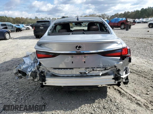 2022 Lexus ES with VIN 58AFZ1B18NU134111, listed as a Copart auction lot 83103114 with 9,439 mi miles and Salvage Title. Bid and sale history available at carsss.com. Image 6.