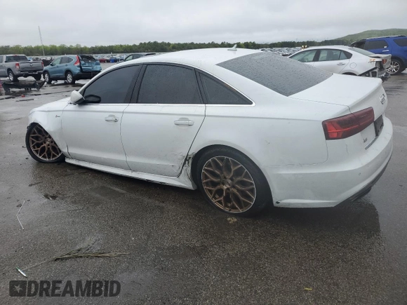 2016 Audi A6 Premium Plus with VIN WAUFGAFC5GN041991, listed as a Copart auction lot 56282225 with 99,317 mi miles and Clean Title. Bid and sale history available at DreamBid. Image 2.