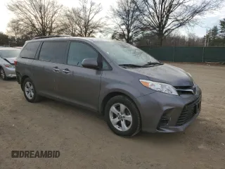2020 Toyota Sienna LE Auto Access Seat with VIN 5TDKZ3DC8LS031454, listed as a Copart auction lot 46980455 with 78,896 mi miles and Salvage Title. Bid and sale history available at carsss.com. Image 4.