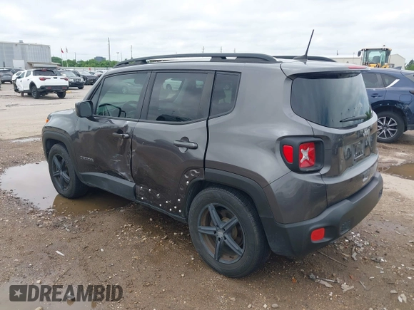 2018 Jeep Renegade Latitude with VIN ZACCJABB4JPH82491, listed as a IAAI auction lot 42070396 with 97,018 mi miles and . Bid and sale history available at DreamBid. Image 3.