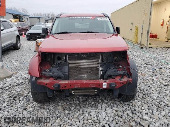 2009 Dodge Nitro SXT with VIN 1D8GU28K69W522292, listed as a Copart auction lot 84890274 with 121,311 mi miles and Salvage Title. Bid and sale history available at carsss.com. Image 5.