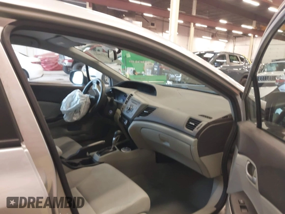 2012 Honda Civic LX с VIN 2HGFB2F54CH310009, выставлен на аукционе IAAI как лот 41527505 с пробегом 87 991 миль миль и . История ставок и продаж доступна на DreamBid. Изображение 5.