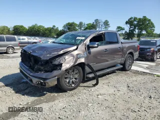 2017 Nissan Titan SV z VIN 1N6AA1E65HN535003, wystawiony jako Copart lot #53313805 z przebiegiem 26 167 mil mil oraz Nie do naprawy • Non repairable. Historia ofert i sprzedaży dostępna na DreamBid. Obrazek 1.