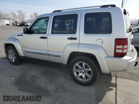 2008 Jeep Liberty Limited with VIN 1J8GN58K38W287287, listed as a Copart auction lot 42855325 with 127,044 mi miles and Salvage Title. Bid and sale history available at DreamBid. Image 2.