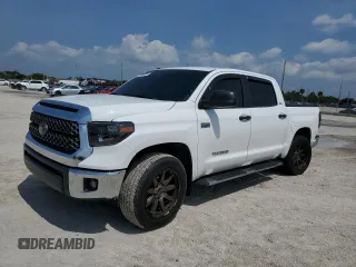 2019 Toyota Tundra 2WD SR5 with VIN 5TFEY5F17KX252608, listed as a Copart auction lot 55687994 with 125,457 mi miles and Salvage Title. Bid and sale history available at carsss.com. Image 1.