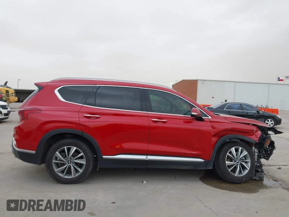2019 Hyundai Santa Fe Limited with VIN 5NMS53AD2KH110435, listed as a IAAI auction lot 41712962 with 76,589 mi miles. Bid and sale history available at carsss.com. Image 14.