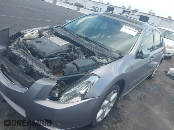 2008 Nissan Maxima 3.5 SL with VIN 1N4BA41EX8C832193, listed as a IAAI auction lot 39388766 with 194,612 mi miles. Bid and sale history available at carsss.com. Image 13.